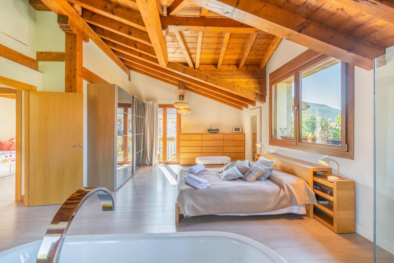 Casa Patxi, Espectacular Casa Rural Proxima A Pamplona Larrasoana Extérieur photo